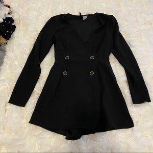 H&M Black Romper